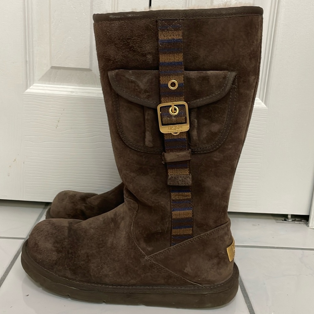 Brown Suede UGG boots size 8